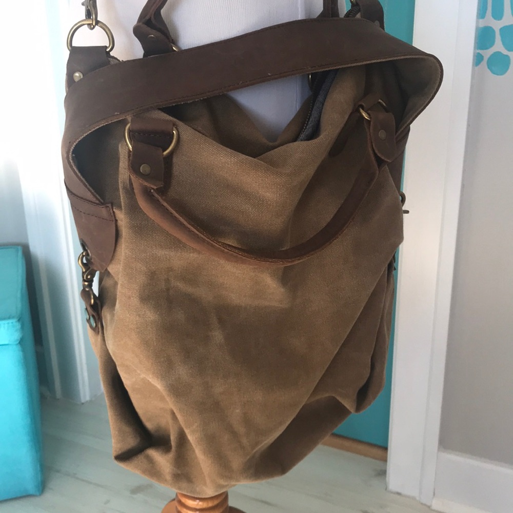 Messenger tote bag